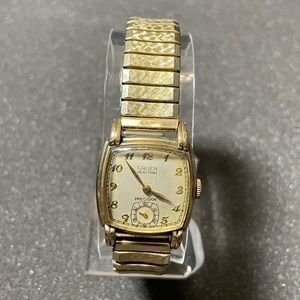 Vintage Gruen Veri-thin Guildite Mechanical Wind Up Watch Gold Filled Working